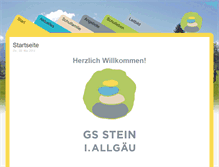 Tablet Screenshot of grundschule-stein.de