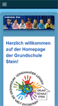 Mobile Screenshot of grundschule-stein.com